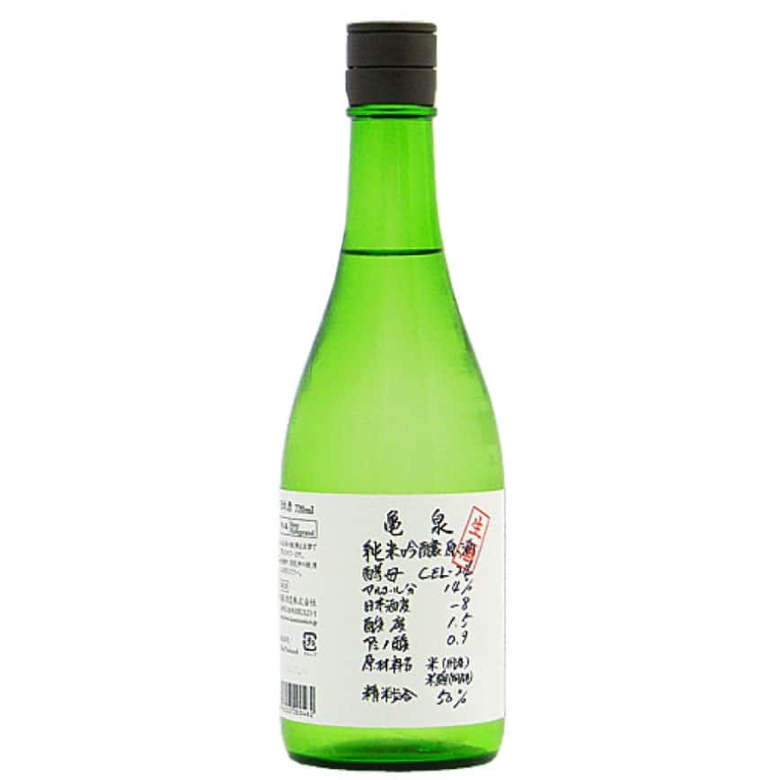 龜泉酒造 亀泉 CEL-24 純米吟釀原酒 生酒 720ml  