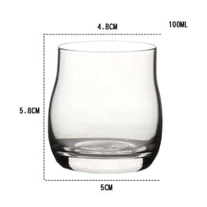酒品配件-Accessories-水晶玻璃清酒威士忌杯-100ml-酒杯-玻璃杯-清酒十四代獺祭專家